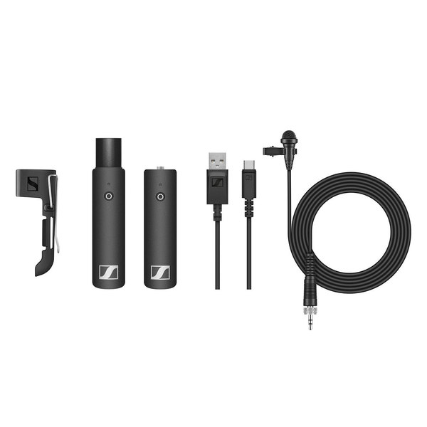 XSW-D LAVALIER SET WIRELESS DIGITAL LAVALIER SET WITH (1) ME2-II CLIP-ON LAPEL MIC, (1) XSW-D MINI JACK TX (3.5MM)